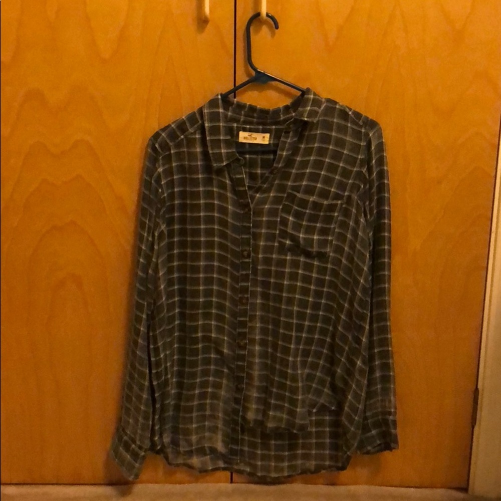 Blue flannel